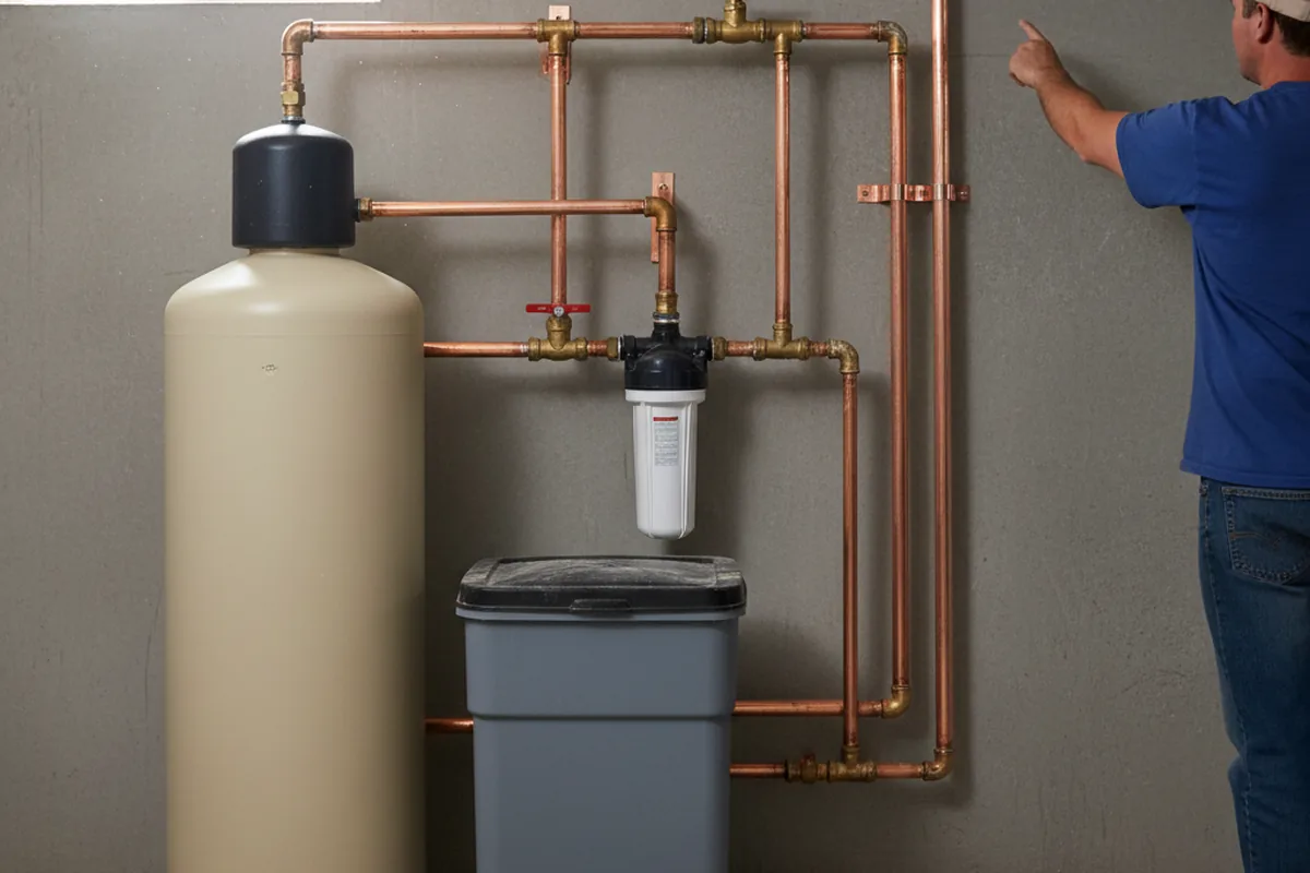 Whole-house water treatment system installed in Franklin Park